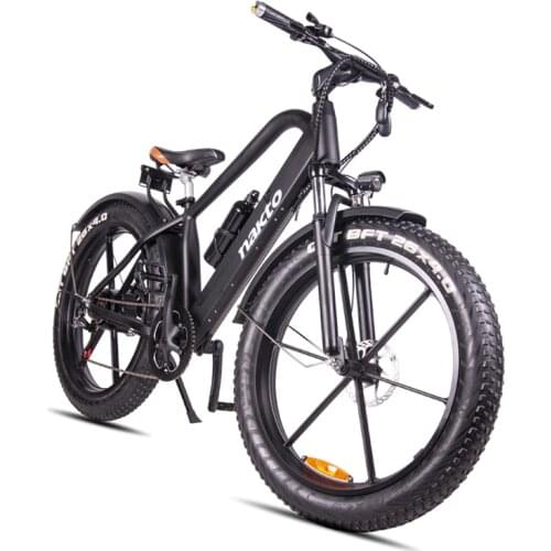 26inch electric mountain bicycle fat ebike 48V350W motor ebike16AH hidden lithium battery electric snow bicycle