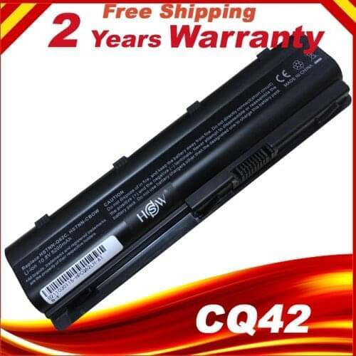 Laptop battery for HP dv7 6b53er MU06 G4 G6 G7 G62 G62T G72 HSTNN-UBOW Presario CQ42 CQ56 CQ62