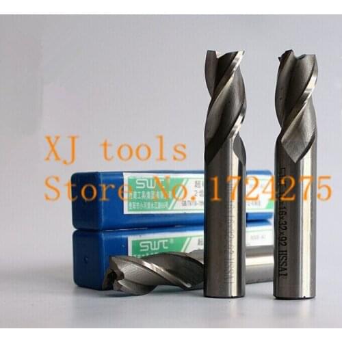 Free Shipping 10PCS 3F 1.5mm-8.5mm high speed steel straight shank vertical milling cutter milling cutter of end milling cutter