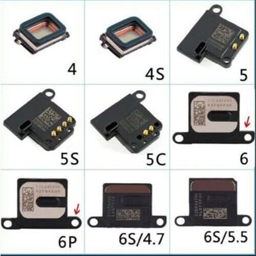 1XOriginal Earpiece Flex Ear Speaker for iPhone 6 6s 7 plus 8 Plus 5 5S Sound Receiver Listening Replacement repair Parts