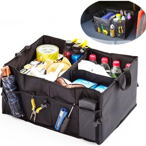 Multifunction Car Storage Organizer Box Waterproof Foldable Container Case Car Styling Trunk Bag Auto Interior Storage Container