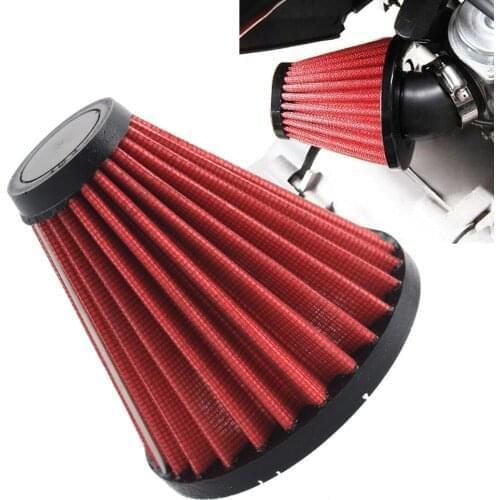Modified Cone Air Cleaner Replacement Filter Element For Harley Rocker Softail Super Glide Street Bob Low Rider Fat Bob XL 883