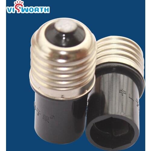 E27 to E14 Lamp Holder Screw Light Lamp Bulb Holder E27 Base Transfer E14 Socket Adapter Holder Fireproof