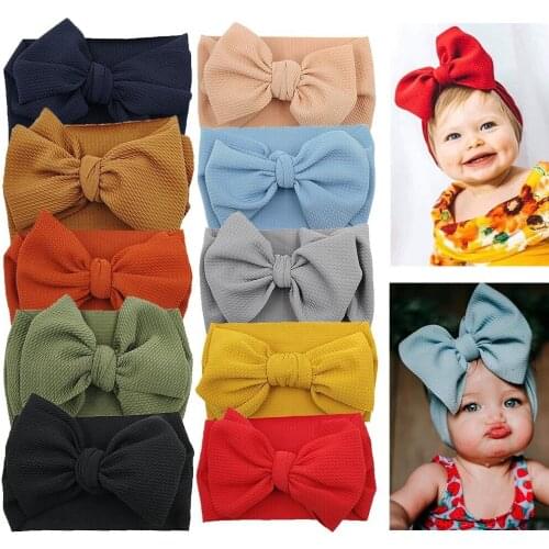 Girl Headwear Fashion Photography Accessories Unisex Print Kids Headband Wholesale Baby 10Pcs/Lot Props Bandeau