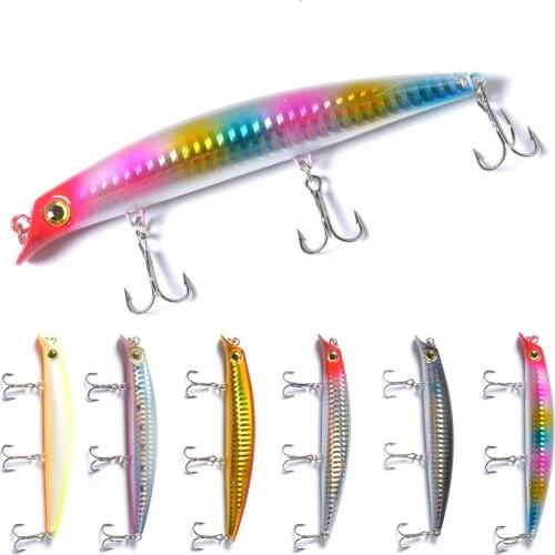 Fishing lures hard bait 12cm 15g minnow professional minnow Crankbait Iscas Artificiais Para Pesca Sea Wobbler Swimming Baits