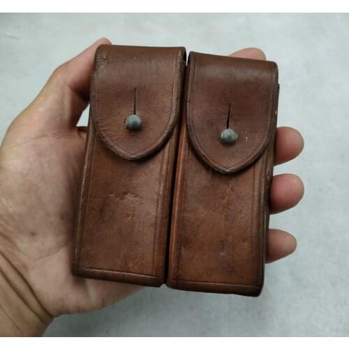 Military SURPLUS ORIGINAL CHINESE TOKAREV LEATHER POUCH old