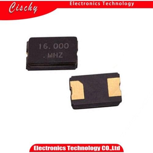 10PCS 16MHZ 16M 16.000mhz SMD Quartz Resonator Crystal 2Pin 5032 Passive Crystal Oscillator