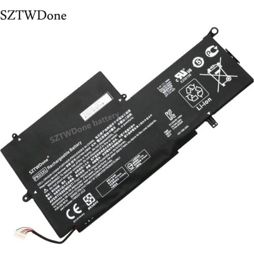 SZTWDone PK03XL Laptop battery For HP Spectre Pro X360 G1 G2 Spectre 13 TPN-Q157 HSTNN-DB6S 788237-2C1 788237-2C2 6789116-005