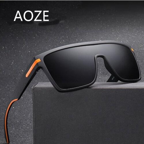 AOZE 2021Brand New Polarized Glasses Men Women Fishing Glasses Sun Goggles Camping Hiking Driving Eyewear Sport Sunglasses UV400