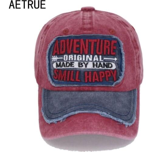 AETRUE Baseball Cap Men Women Snapback Caps Hats For Men Cotton Bone Male Trucker Casquette Gorras Letter Dad Cap Baseball Hat