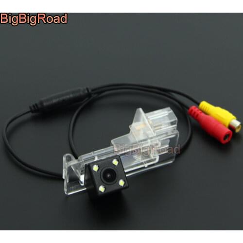 BigBigRoad Car Rear View Reverse Backup Camera For Renault Fluence 2013 2014 2015 Clio 4 Dacia Lodgy 2012 2013 2014 2015 2016