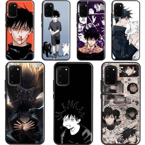 Fushiguro Megumi Jujutsu Kaisen Cover For Samsung Galaxy S20 FE S21 Plus Note 20 Ultra S8 S9 S10 Note 10 Plus Phone Case