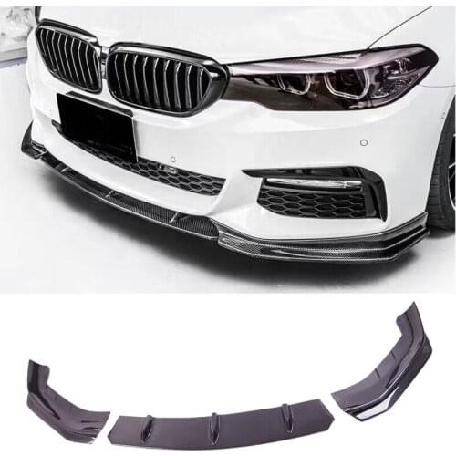 F-D Style Carbon fiber Front Lip Spoiler For BMW 5 Series G30 G38 530i 540i