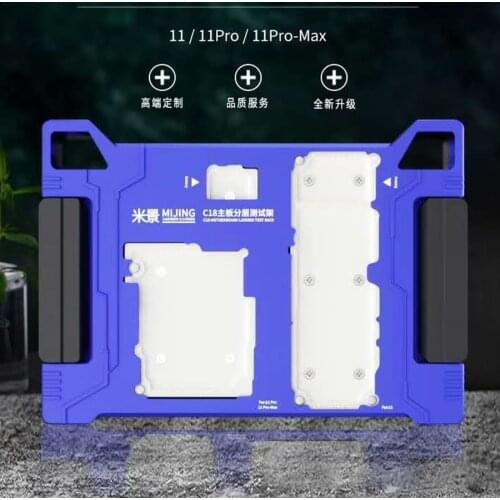 MIJING C18 for iPhone 11 PRO PRO Max Motherboard Tester Fixture Middle Test Stand Middle Layer Logicboard Repair Tool