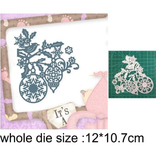 Metal cutting dies cut die mold Christmas Ornament Frame decorationScrapbook paper craft knife mould blade punch stencils dies