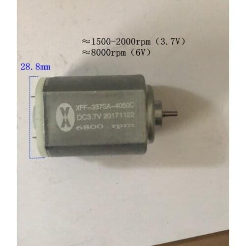 Micro DC Motor FF-337 PA Hair Clipper Drive motor Low voltage Motor 3.7V 2V-9V