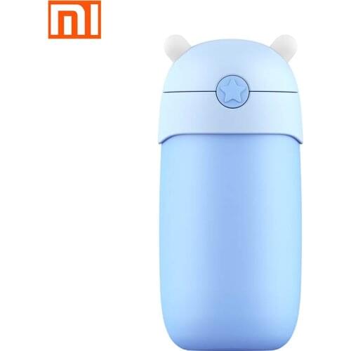 Original xiaomi cup mi rabbit childrens mug cute shape 6 hours insulation cold food contact grade material 316L stainless steel