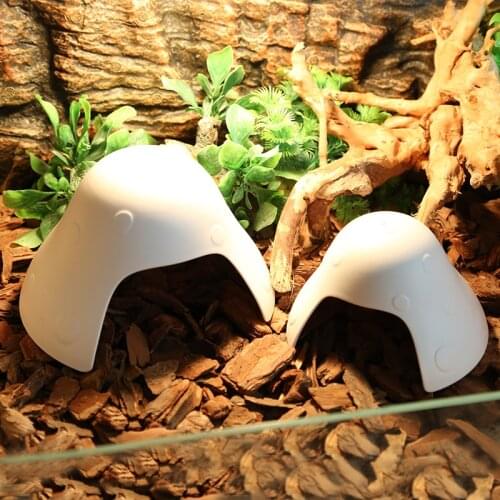 Turtles Reptiles Resin Hiding Home Cave Ornament Habitat for Aquarium It can provide a living environment for your animal