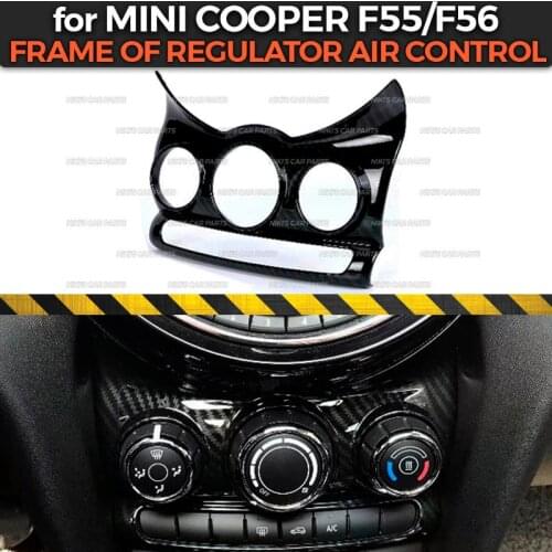 Frame of regulator air control case for BMW Mini Cooper F55/F56 2014-2018 ABS plastic 1 set / 1 pcs molding decoration car styli