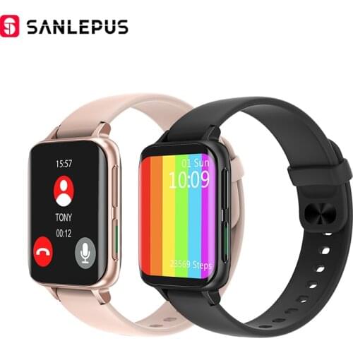 SANLEPUS 2020 NEW Bluetooth Calls Smart Watch Men Women Waterproof Smartwatch MP3 Player For OPPO Android Apple Xiaomi Huawei