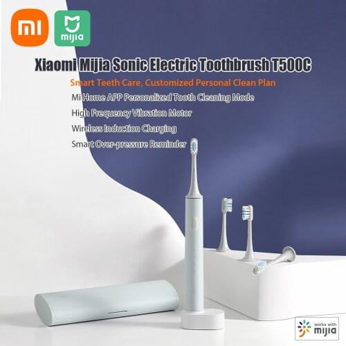 Xiaomi Mijia Sonic Electric Toothbrush T500C Wireless 700mAh IPX7 Waterproof/High Frequency Vibration Motor/Mi Home APP