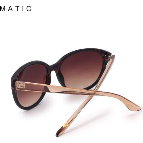 Modis Cat Eye Vintage Gradient Retro Women Sunglasses For Female Ladies Sun Glasses Transparent Frames Eyewear UV400 1074 MATIC