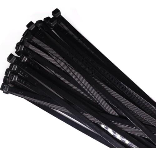 Large self-locking white nylon 66 cable ties self-locking 10X (300/650) mm