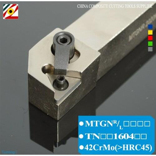EDGEV 91 Degree MTGNR MTGNL 1616H16 2020K16 2525M16 3232P16 CNC Lathe Cutter External Turning Tool Holder For TNMG160404 160408