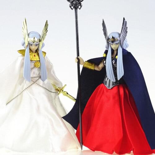 NT Model Saint Seiya Myth Cloth EX Asgard Polaris Hilda Hiruda 2 Sets Dress Knights of the Zodiac Action Figure In Stock