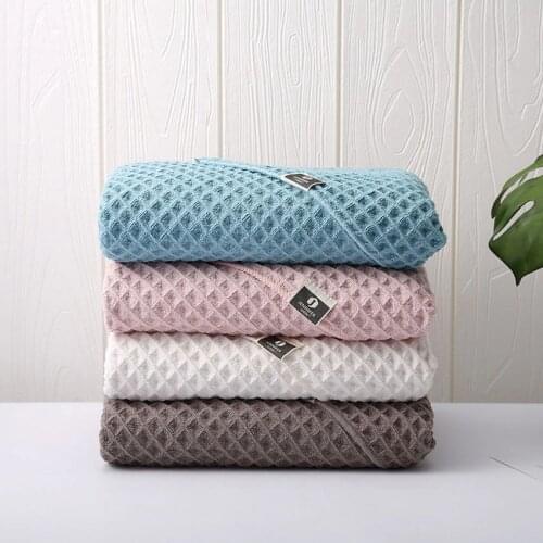 Cotton adult couple big bath towel comfortable soft and fast absorbent towel delicate and flexible