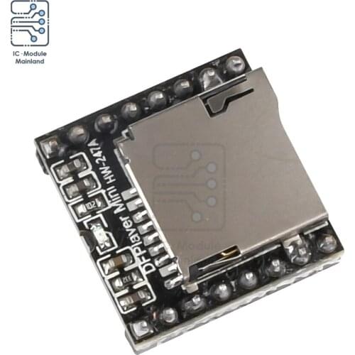 Mini MP3 Player Module TF Card U Disk Mini MP3 Player Audio Voice Module Board For Arduino DF Play Wholesale