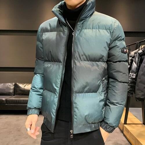 Plus Size M-7XL 8XL Autumn Winter Jacket Men Fashion Stand Collar Thick Warm Coat Men Windbreaker Parkas Jackets Ropa De Hombre