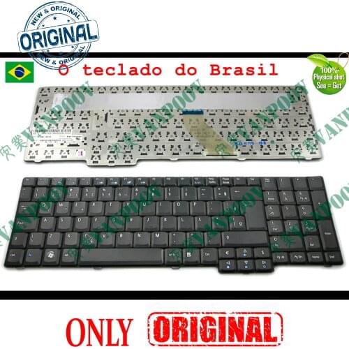 New BR Laptop keyboard for Acer Aspire 7000 7100 7110 9300 9400 Travelmate 5100 5600 5610 5620 Black Brazil Portuguese NSK-AFE1B