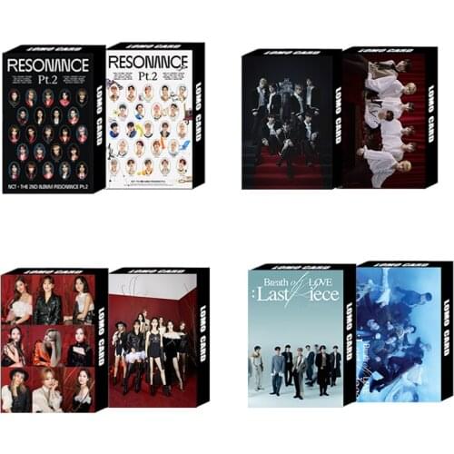 KPOP Nct Twice Got7 Enhypen New Album Same Paragraph LOMO Card Small Card Random Card Postcard Peripheral