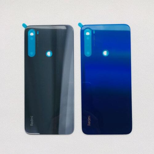 Original Rear glass Case For Xiaomi Redmi Note 8T GLASS Back Battery Cover Housing Case 6.3" + Adhesive Sticker