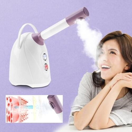 Operating steam ozone evaporator facial steam engine facial care skin relaxing moisturizing beauty steaming facial spa equipment