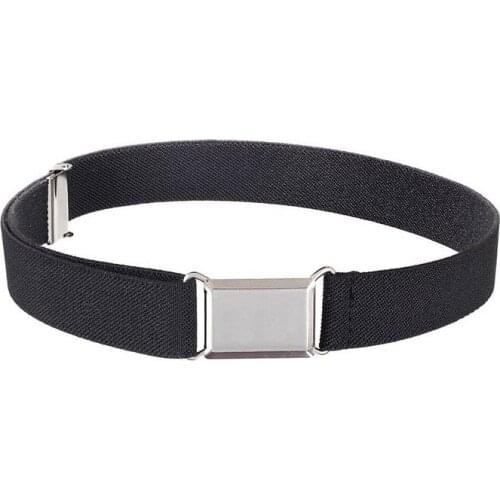 About60-80cm Girls Canvas Adjustable For Boys Kids Solid Gifts Elastic Childrens Belts Boys Christmas Gifts 1PC Alloy Buckle