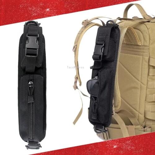 Tactical Backpack Shoulder Strap Sundries Bags Durable Hunting Hiking Bag Strap Pocket Military EDC Kits Tools Accessory Pouches