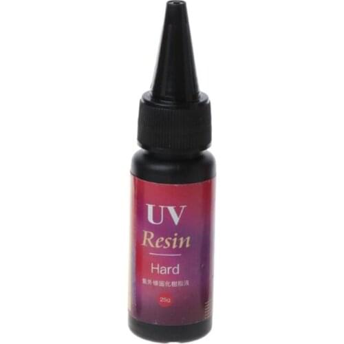 High Transparency and Low Odor Uv Resin Glue Diy Manual Uv Curing Shadowless Glue Hard Glue for DIY Jewelry