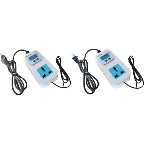 WT-1001 Smart Digital Temperature Controller Electronic Clear LED Display Screen Heating or Cooling Control Thermostat Regulator