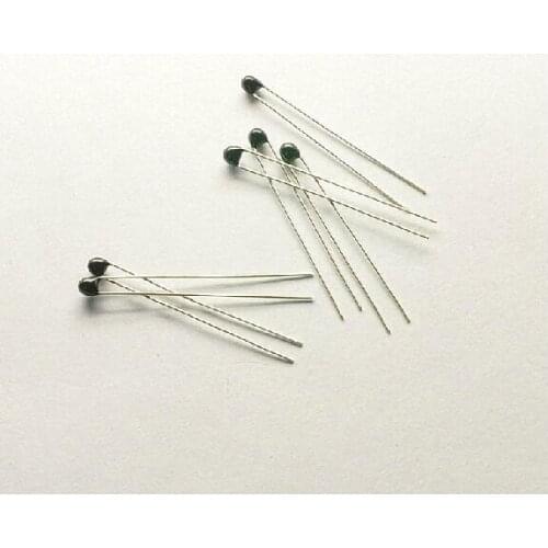 20pcs Thermistor NTC 10K MF52 3950B Thermistor Temperature Sensor MF52 NTC 3950 B 10K ohm 5% Resistor