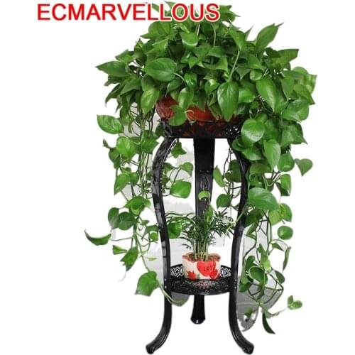 Decor Support Plante Dekoru Decorative Metal Shelf Terrasse Decoration Afscherming Balkon Balcony Stand Balcon Plant Rack