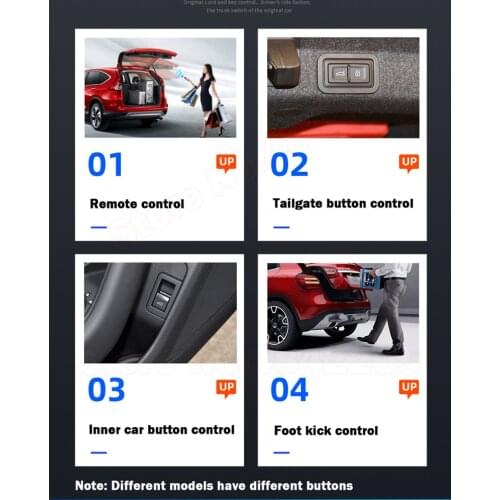 Electric tailgate For Honda BREEZE 2020-2021 refitted tail box intelligent electric tail gate power operated opening