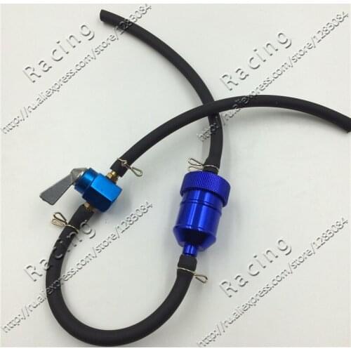 Gratis pengiriman sepeda motor trail saringan bahan bakar, Aluminium filter oli untuk atv, Grosir berwarna-warni motorcross