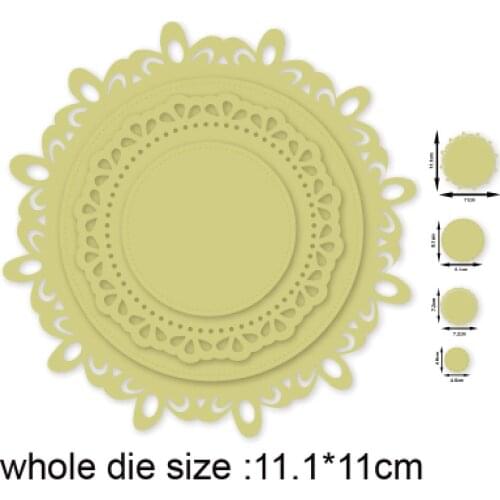 Curves Border Frames Layering new Metal Cutting Dies for card DIY Scrapbooking Embossing stencil Paper Craft Album template Dies