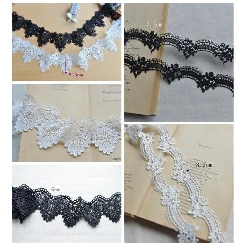 Free shipping 1m lace Apparel Sewing Fabric DIY Trim Fabric Ribbon Handmade doll Accessories Craft for Doll clothes access