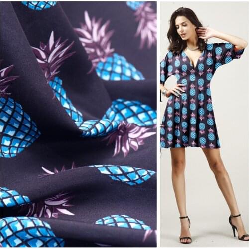 Summer clothing silk crepe de chine fabric soft dress clothing silk fabric crepe fabric natural silk fabric silk cloth