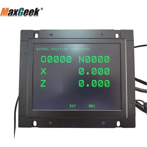 Maxgeek A61L-0001-0093 D9MM-11A A61L-0001-0095 A61L-0001-0072 9 Inch LCD Monitor Replacement for FANUC CNC System CRT Display
