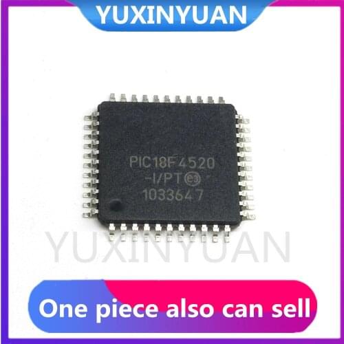 PIC18F4520-I/PT PIC18F4520 18F4520 TQFP144 IC MCU 8BIT 32KB FLASH 44TQFP 1PCS
