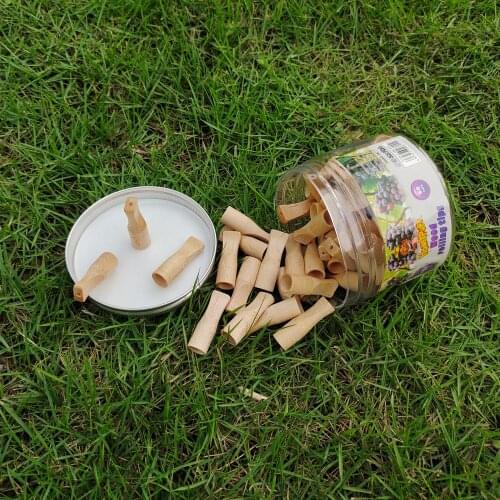 HONEYPUFF Wood Mouthpiece Tips With White Grape Flavor Wooden Mouth Filter Tip Cigarette Holder Tobacco Hand Pipe